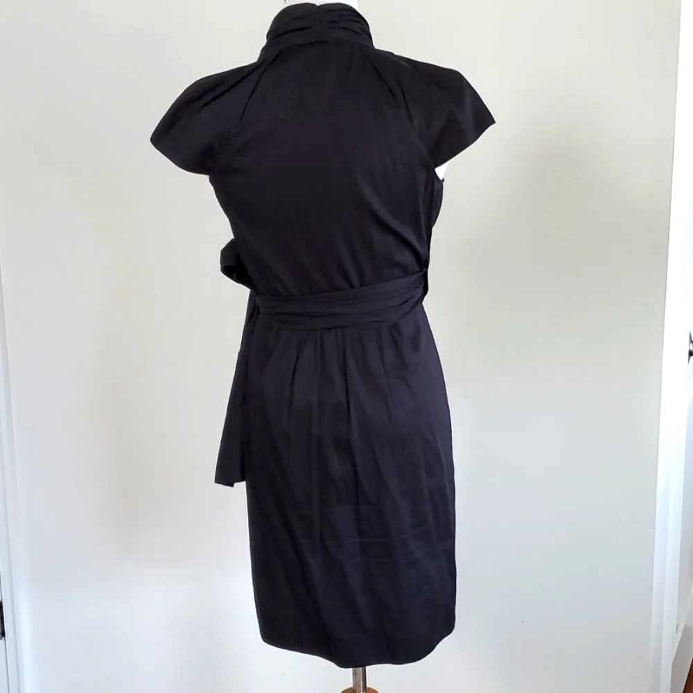 Diane Von Furstenberg Vern Wrap Dress Black - Picture 5 of 8